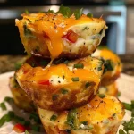 Fluffy Cottage Cheese Egg Muffins