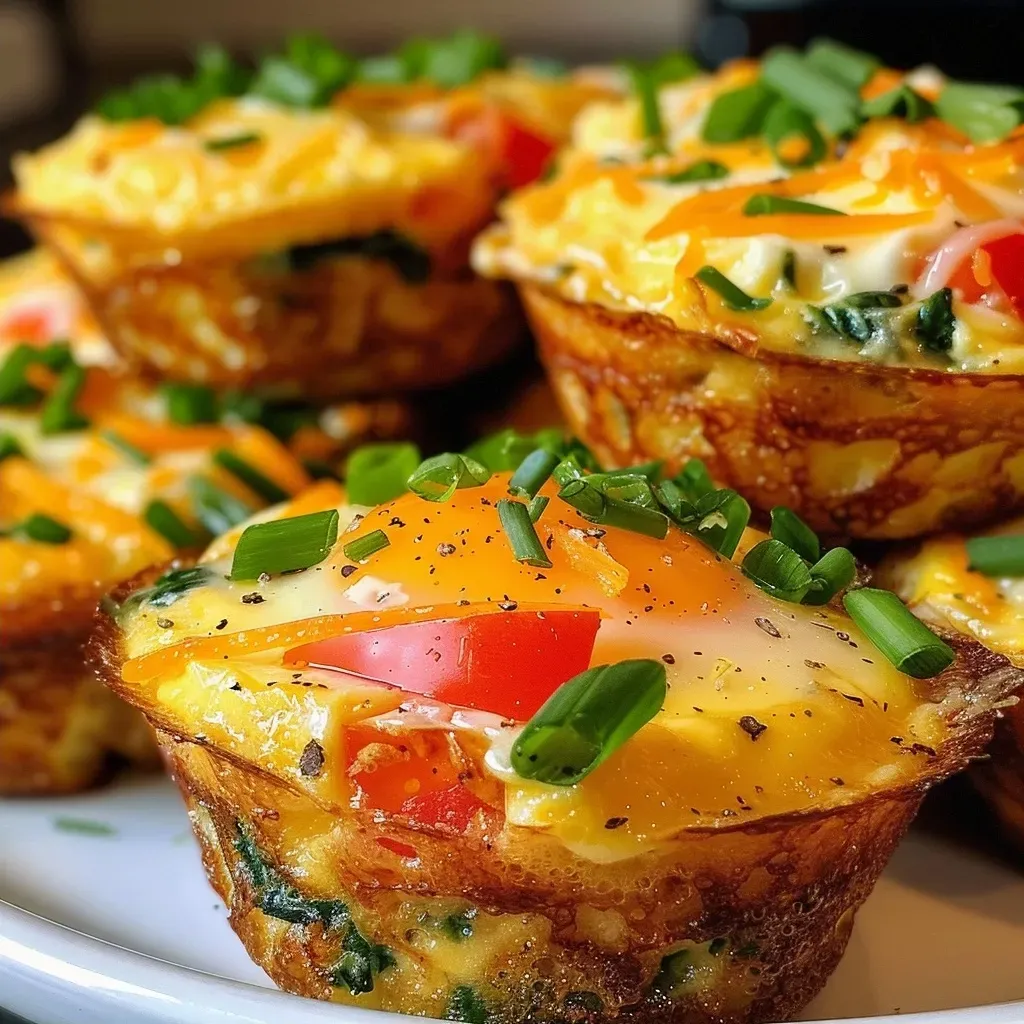 Fluffy Cottage Cheese Egg Muffins