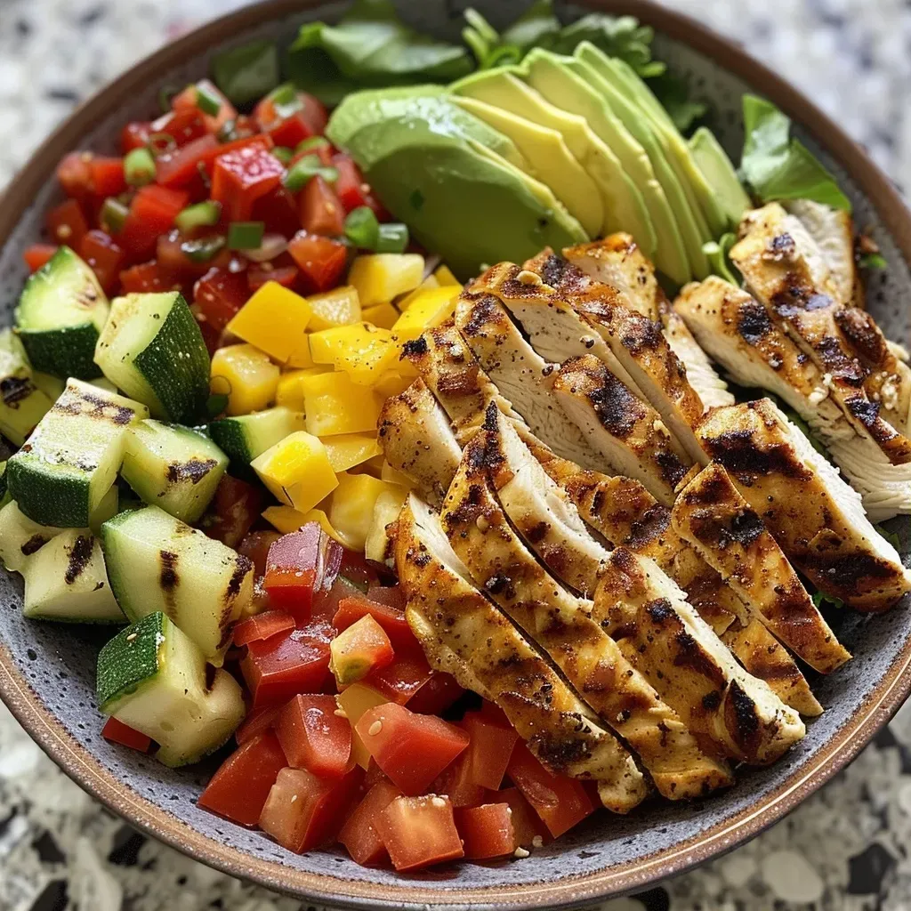 Grilled Chicken Power Bowl
