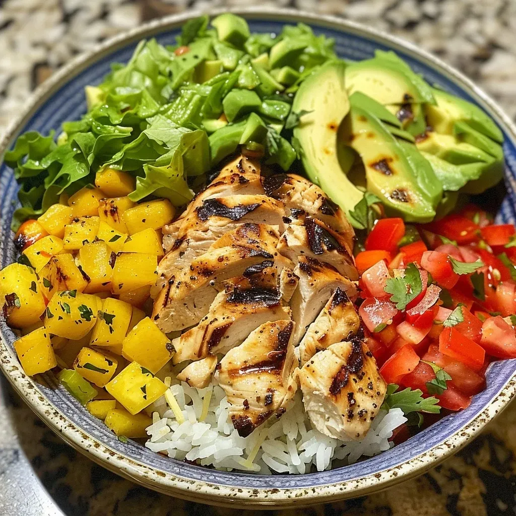 Grilled Chicken Power Bowl