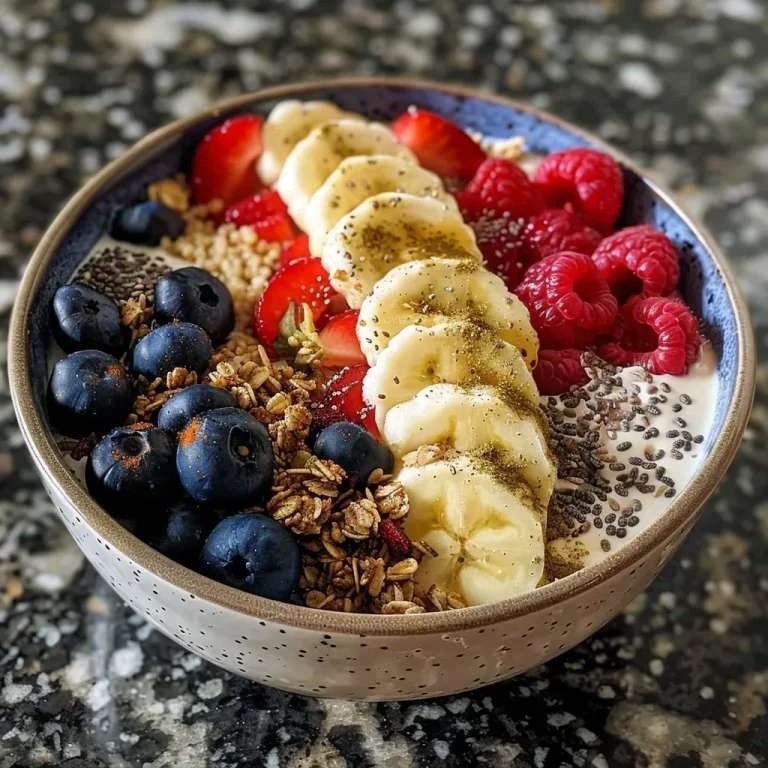 Rise and Shine with This Wholesome Breakfast Bowl: Fuel Your Day Right! Healthy Breakfast Bowl