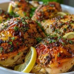 Herb Roasted Chicken Thighs