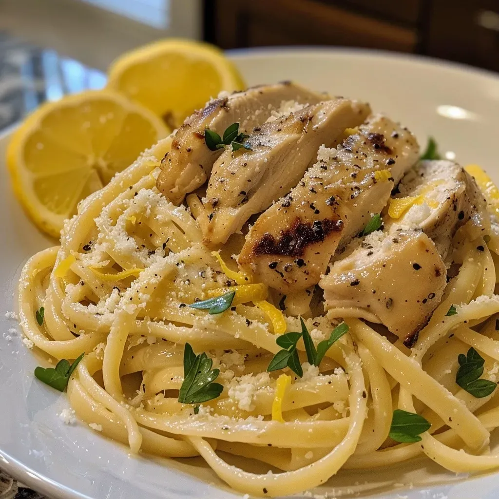 Lemon Garlic Chicken Thighs