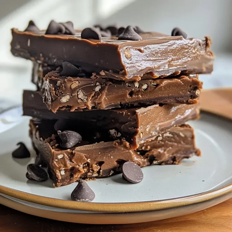 Delicious No Bake Chocolate Protein Bars: Your New Favorite Snack! No Bake Chocolate Protein Bars
