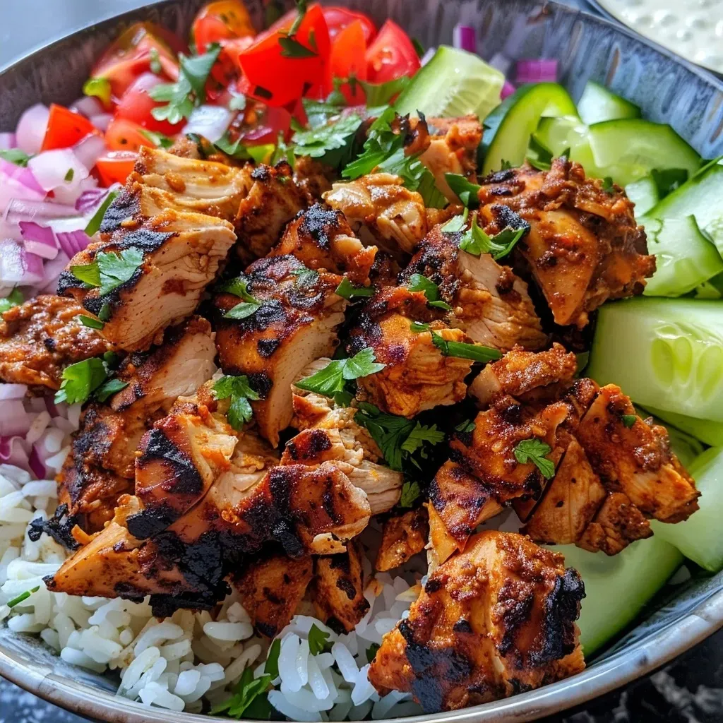 Savory Chicken Shawarma Rice Bowl: A Cozy Family Delight
