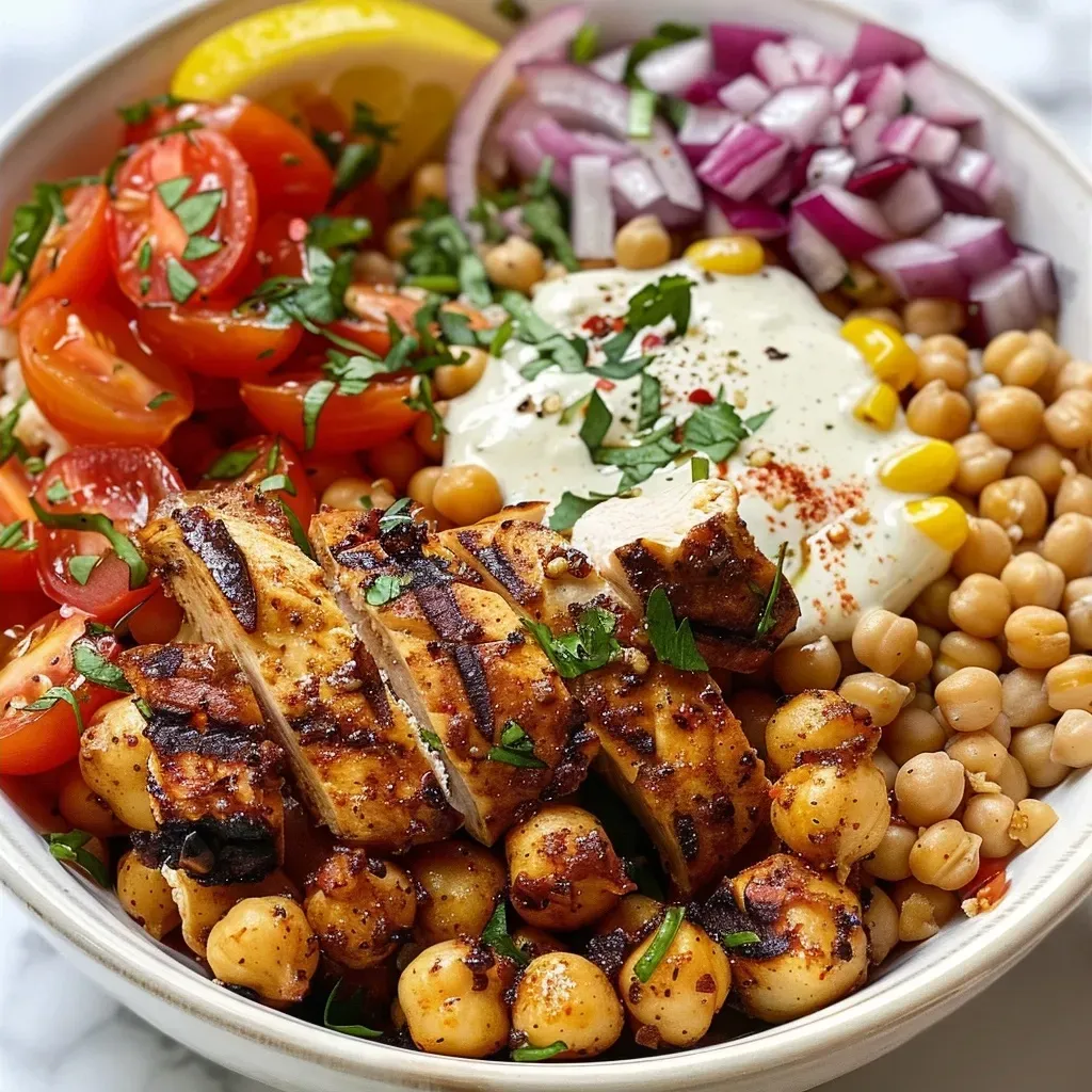 Shawarma Chicken Bowls with Lemon Sauce: Flavor-Packed & Crispy