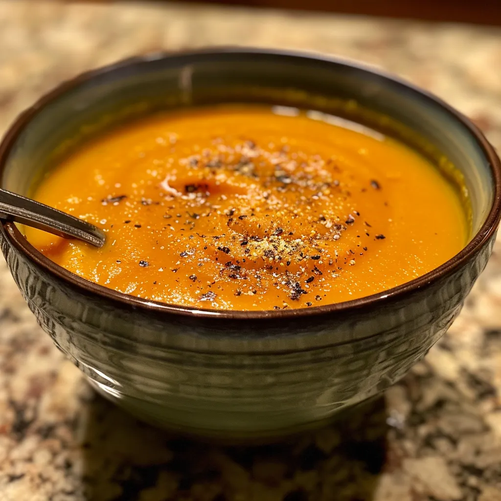 Carrot Ginger Soup