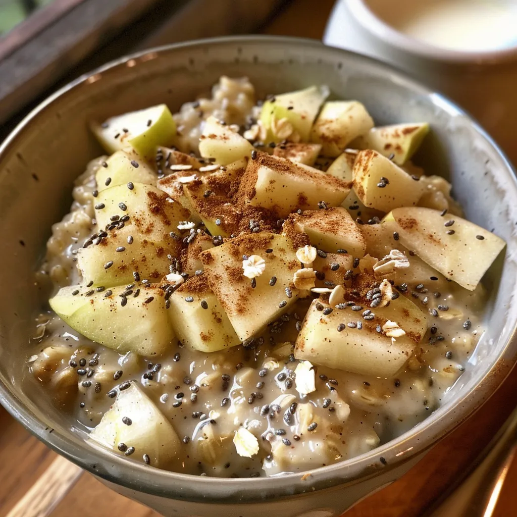 Apple-Cinnamon Overnight Oats
