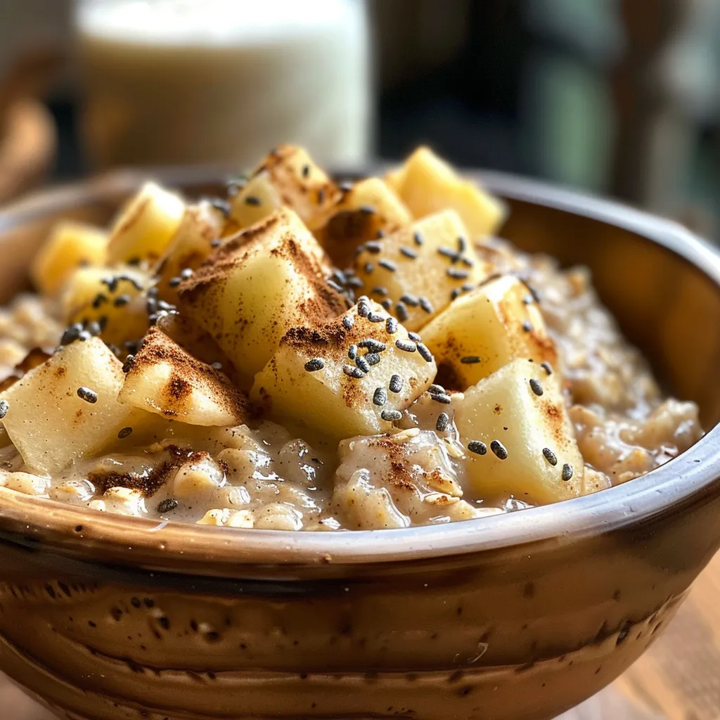 Apple Cinnamon Overnight Oats