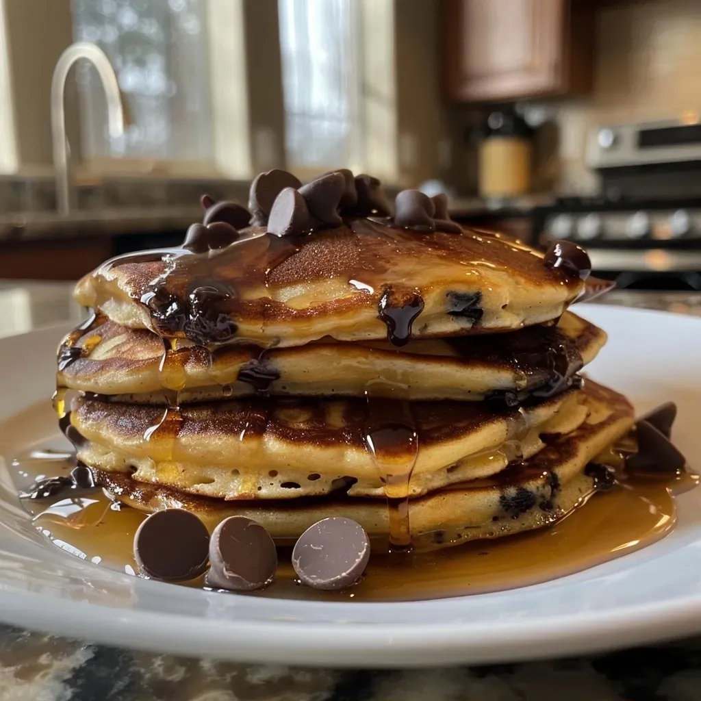 Ultimate Chocolate Chip Cottage Cheese Pancakes to Savor