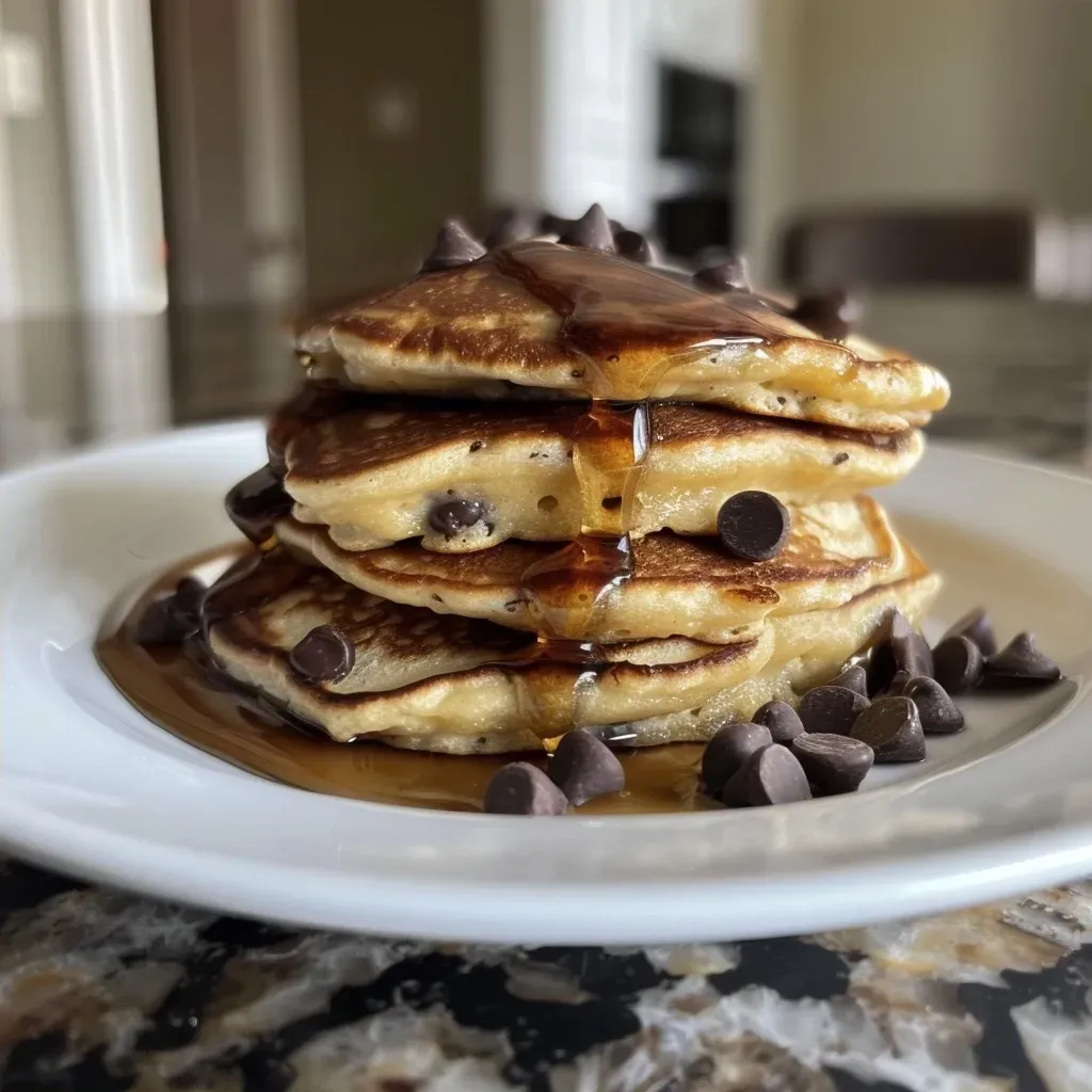 Ultimate Chocolate Chip Cottage Cheese Pancakes to Savor
