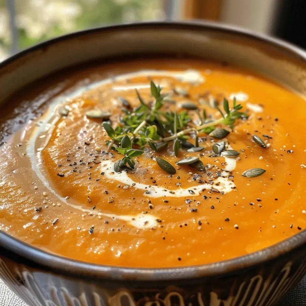 Vegan Carrot Soup